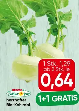 Spar Spar Natur pur Bio-Kohlrabi Angebot