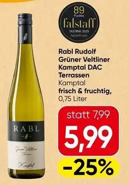 Spar Rabl rudolf grüner veltliner kamptal dac terrassen kamptal frisch & fruchtig, Angebot