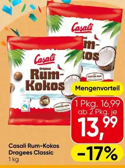 Spar Casali rum-kokos dragees classic Angebot