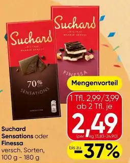 Spar Suchard Sensations oder Finessa Angebot