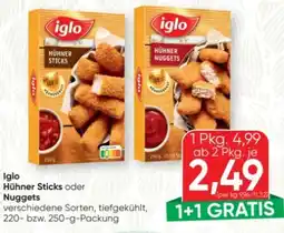 SPAR Gourmet Iglo Hühner Sticks Angebot