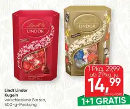 SPAR Gourmet Lindt Lindor Kugel Angebot