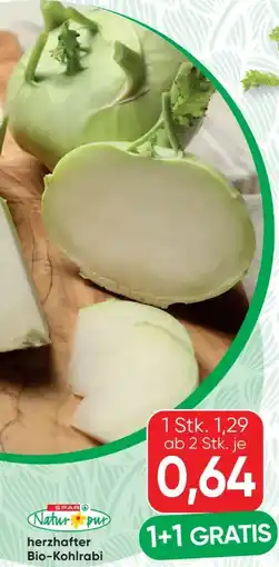 SPAR Gourmet Spar Natur pur Bio-Kohlrabi Angebot