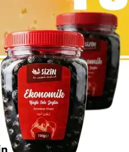 Sizin Foods GmbH Sizin Schwarze Oliven Angebot