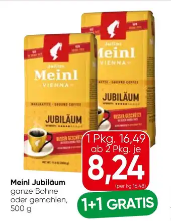 Spar Meinl Jubiläum Angebot