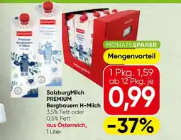 Spar Salzburg milch premium bergbauern h milch Angebot