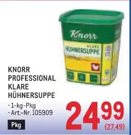 Metro Knorr Professional Klare Hühnersuppe Angebot