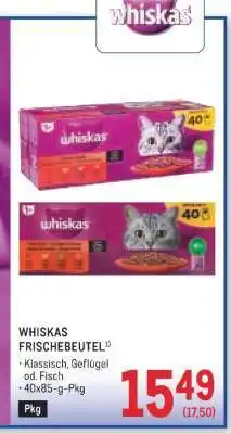 Metro WHISKAS FRISCHEBEUTEL Angebot