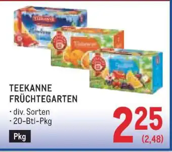 Metro Teekanne Früchtegarten Angebot