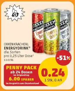 PENNY OXXEN KRACHERL ENERGYDRINK Angebot