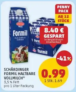 PENNY Schärdinger Formil Haltbare Vollmilch Angebot