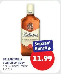 PENNY BALLANTINE’S SCOTCH WHISKY Angebot