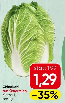 Spar Chinakohl Angebot