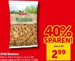 Interspar Spar walnüsse Angebot