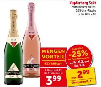 Interspar Kupferberg Sekt Angebot
