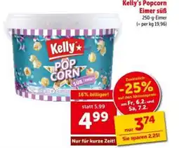 Interspar Kelly's Popcorn Eimer süß Angebot