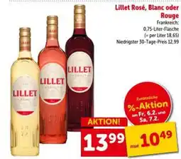 Interspar Lillet rosé, blanc oder rouge Angebot