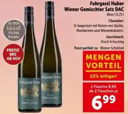 Interspar Fuhrgassl huber wiener gemischter satz dac Angebot