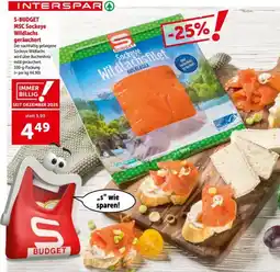 Interspar S-budget msc sockeye wildlachs geräuchert Angebot