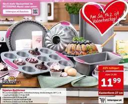 Interspar Signature Backformen Angebot