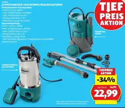 Hofer Ferrex Schmutzwasser Tauchpumpe Angebot