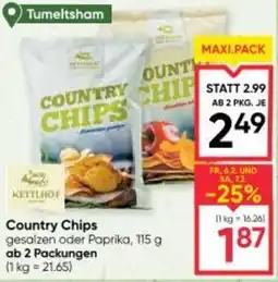Maximarkt Country Chips Angebot