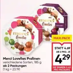 Maximarkt Merci lovelies pralinen Angebot