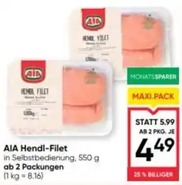 Maximarkt Aia hendl-filet Angebot