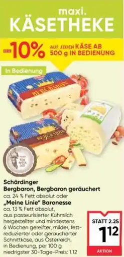 Maximarkt Schärdinger bergbaron, bergbaron geräuchert Angebot