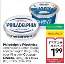 Maximarkt Philadelphia Frischkäse Angebot