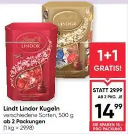 Maximarkt Lindt Lindor Kugeln Angebot
