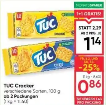 Maximarkt Tuc cracker Angebot