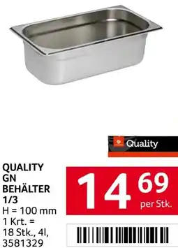Transgourmet Quality gn behälter Angebot