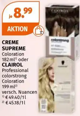 Müller Creme supreme Angebot