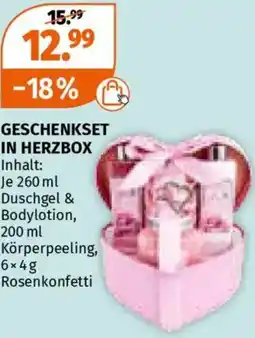 Müller Geschenkset in herzbox Angebot