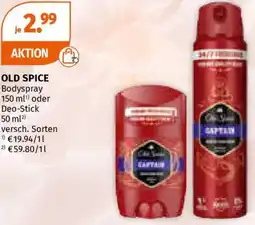 Müller Old spice Angebot