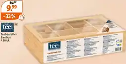 Müller Teebeutelbox Bambus Angebot