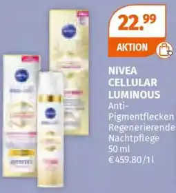 Müller Nivea cellular luminous Angebot
