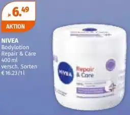 Müller Nivea bodylotion repair & care Angebot