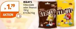 Müller M&m's chocolate oder peanut Angebot