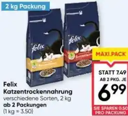 Maximarkt felix Katzentrockennahrung Angebot