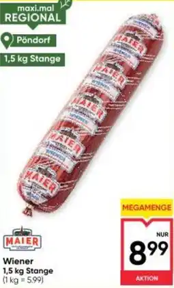 Maximarkt Wiener Stange Angebot