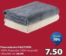 JYSK Fleecedecke hagtorn Angebot
