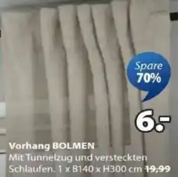JYSK Vorhang bolmen Angebot