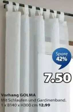 JYSK Vorhang golma Angebot