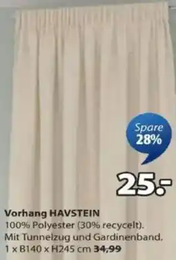 JYSK Vorhang havstein Angebot