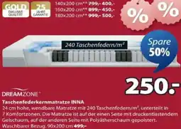 JYSK Taschenfederkernmatratze inna Angebot