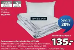 JYSK Entendaunen-bettdecke falketind Angebot