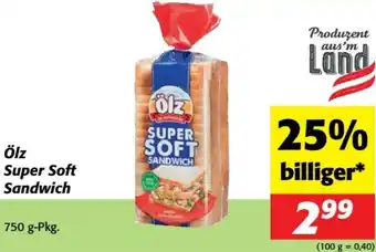 Nah&Frisch Ölz Super Soft Sandwich Angebot