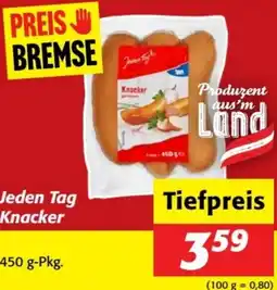 Nah&Frisch Jeden Tag Knacker Angebot